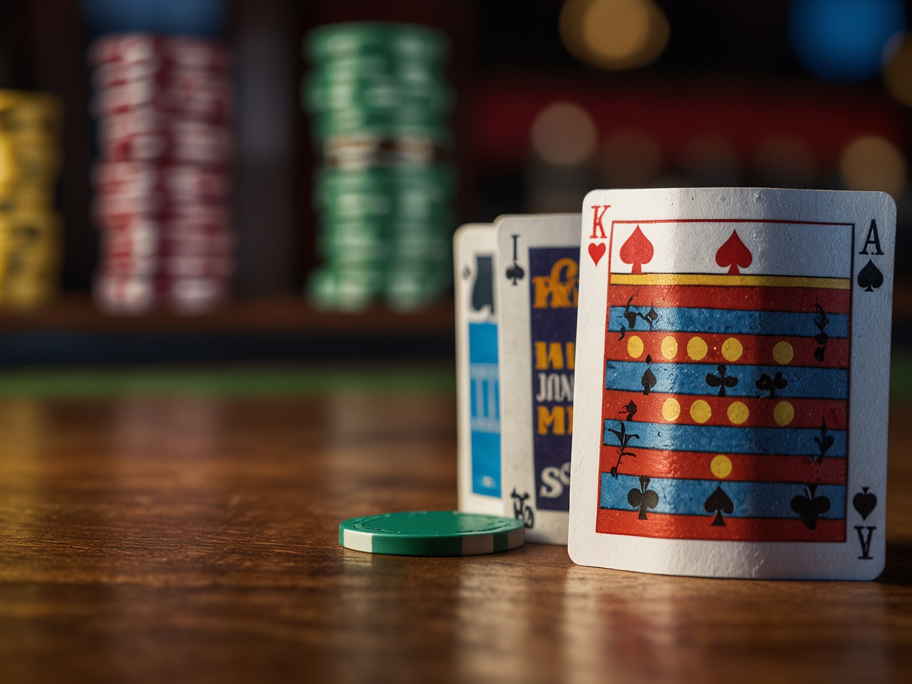 Karty kategorii gier: automaty, live, stołowe