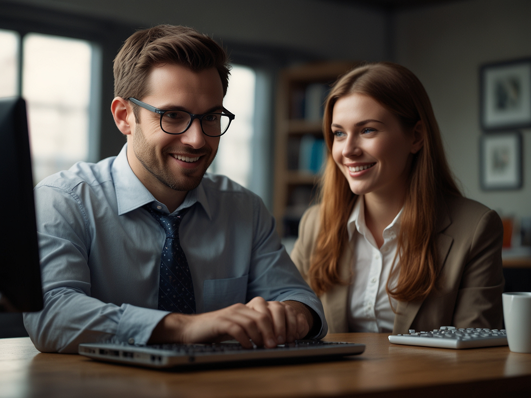 Wsparcie przy logowaniu - ilustracja