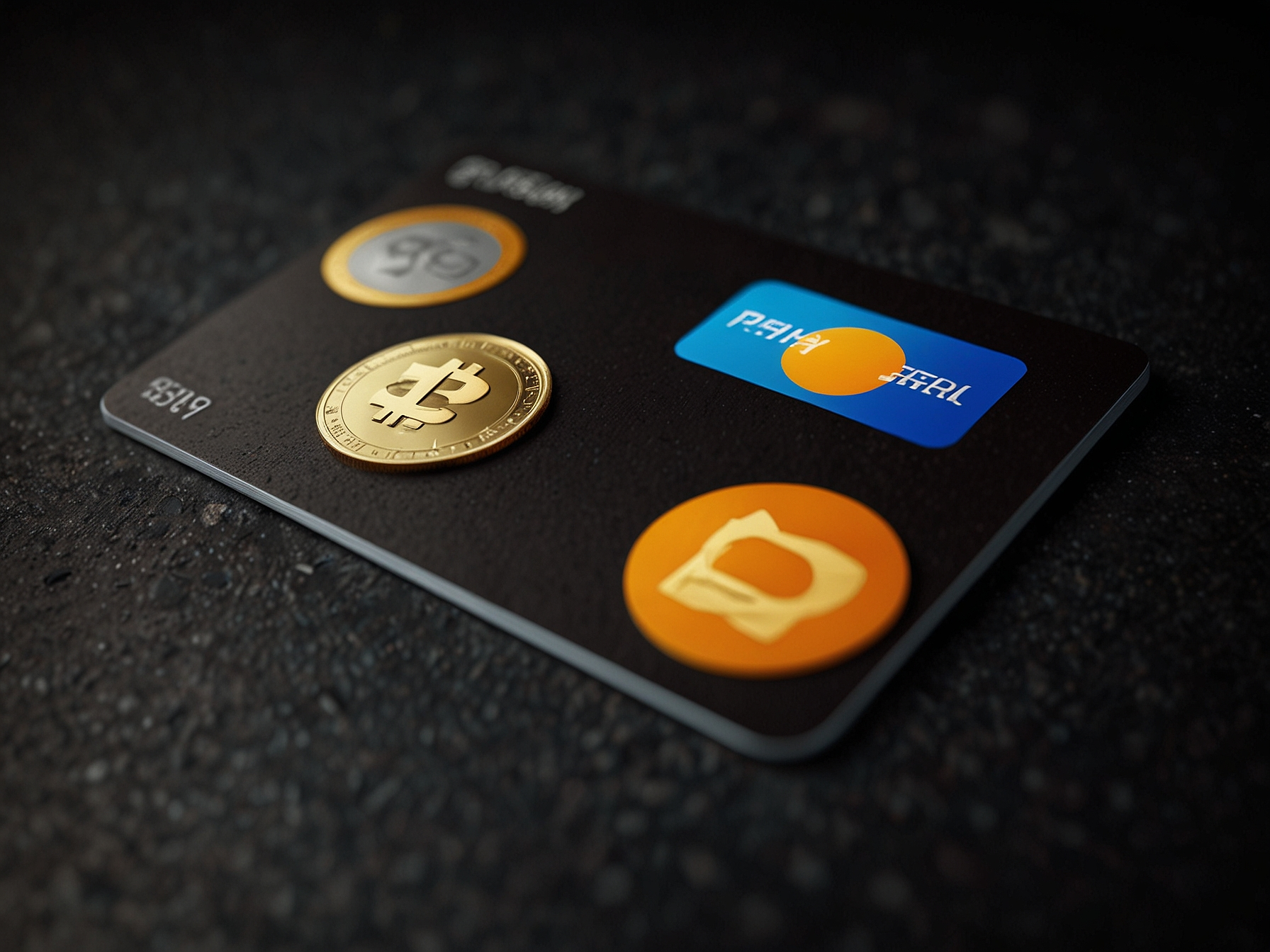 Ikony: BLIK, Przelewy24, karta, kryptowaluty