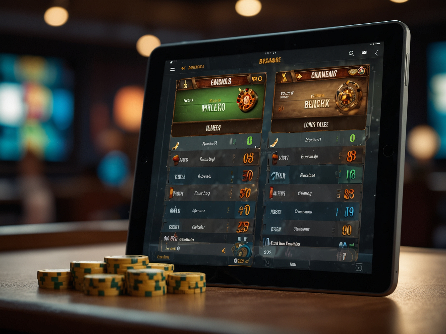 Ilustracja cashback i turniejów